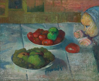 Still Life with a Profile of Mimi by Meijer de Haan